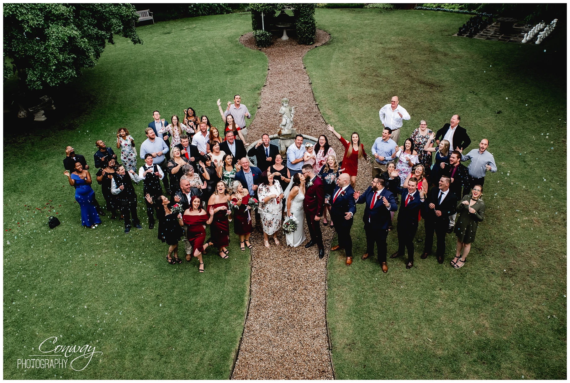 Calderwood Hall ceremony Midlands, Ryan and Michelle 26
