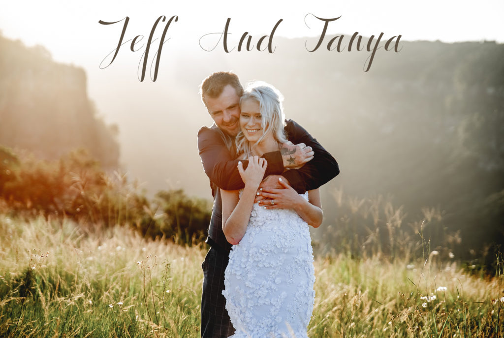 Tanja and Jeff wedding at Bellevue Cafe, Kloof