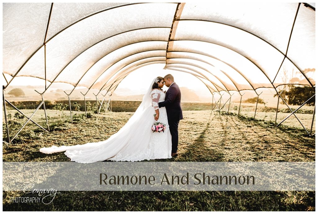 Ramone and Shannon wedding at Cappeny Estates, Ballito