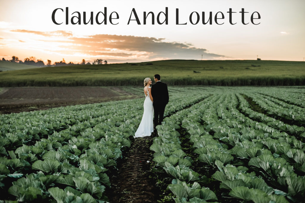 Claude and Louette wedding at Sweethome
